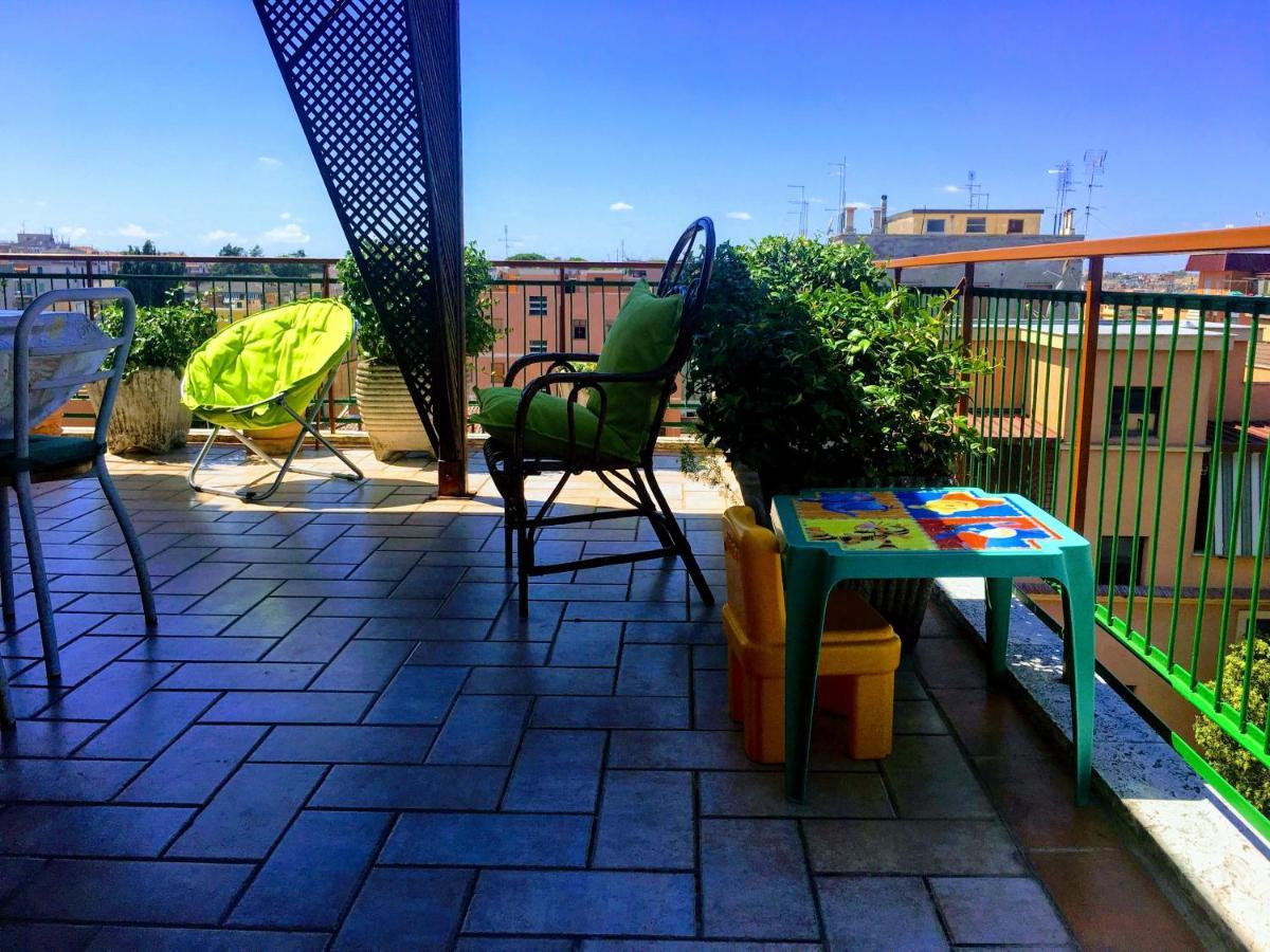 Panoramic And Bright Penthouse Is Waiting For You Apartamento Roma
